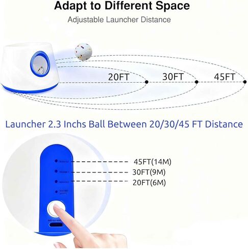 Tennis Balls for Dogs - 2 Inch, Yellow, Tennis Ball Launcher Compatible, Dog Balls for Fetch and Play in Saudi Arabia