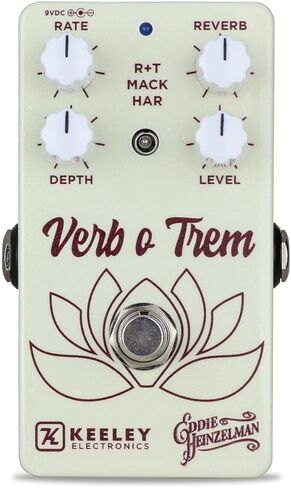 Keeley Eddie Heinzelman Verb o Trem Reverb and Tremolo Pedal, Off-White (KVoT) in Saudi Arabia