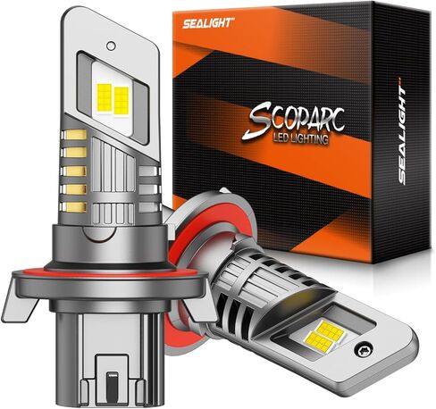 مجموعات مصابيح LED الخلفية Sealight 9005، بصريات ضوء النهار 6500K، عمر افتراضي يصل إلى 50,000 ساعة، برامج تشغيل غير مدمجة، تبريد فعال in Saudi Arabia