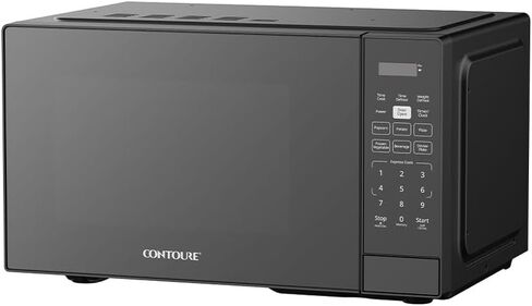 CONTOURE Built-In RV Microwave Oven, 1.0 Cu. Ft., 900W, Express Cook, Auto Menus, Black Onyx Finish, Compact Microwave for RV & Small Kitchens (Trim Kit Sold Separately) RV-985BK in Kuwait