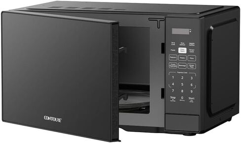 CONTOURE Built-In RV Microwave Oven, 1.0 Cu. Ft., 900W, Express Cook, Auto Menus, Black Onyx Finish, Compact Microwave for RV & Small Kitchens (Trim Kit Sold Separately) RV-985BK in Kuwait