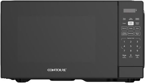 CONTOURE Built-In RV Microwave Oven, 1.0 Cu. Ft., 900W, Express Cook, Auto Menus, Black Onyx Finish, Compact Microwave for RV & Small Kitchens (Trim Kit Sold Separately) RV-985BK in Kuwait