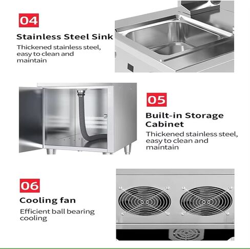 Intelligent stirring cooking robot, cooking pot, large capacity, 360° rotating stirring, 2000-watt rapid heating, one-button smart start, suitable for home and restaurant use. in Kuwait