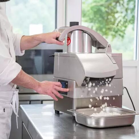 Sammic CK-35V Combination Food Processor, 5.8 Qt Bowl, Variable Speed, Reverse Function, Continuous Feed & Batch Modes, LED Digital Controls, 3 HP Motor, 120V, Stainless Steel in Kuwait