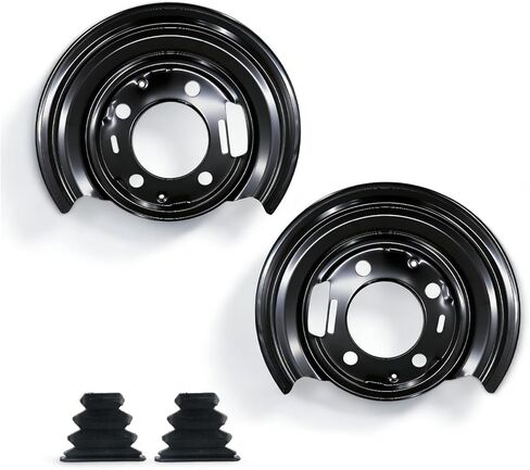 2pcs لوحة دعم غبار الفرامل الخلفية لوحة الدعم 924-237 926-268 521222237AA ، ل Dodge RAM 2500 Pickup 2009-2010 ل Dodge RAM 2500 Pickup 2009-2010 for Ram 2500 2011 for Ram 3500 2011 in Kuwait