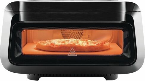 Frigidaire Electric Indoor Pizza Oven – Reach Temperatures of 700°F – Stone Bake 12" Pizzas in Minutes – Portable Countertop Oven with Air Fry and Bake. Peel Included Model FRPO100B in Kuwait
