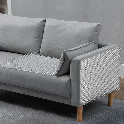 16 "× 13" القط سبايك حصيرة في الهواء الطلق داخلي القط رادع سكات حصيرة إبقاء القطط / الكلاب بعيدا عن عداد الحيوانات الأليفة رادع الحصير التدريب الحصير البلاستيكية مع المسامير (18.3 قدم مربع) (10) in Kuwait
