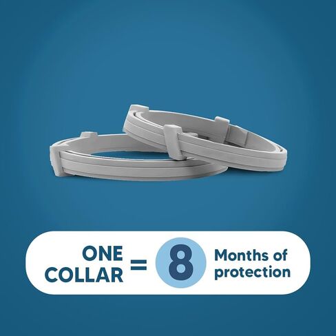 Flea Collar for Small Dogs, Flea and Tick Collar for Puppy, Small Dog Flea Collar Under 18 lbs, 8 Months Protection-2P in Kuwait
