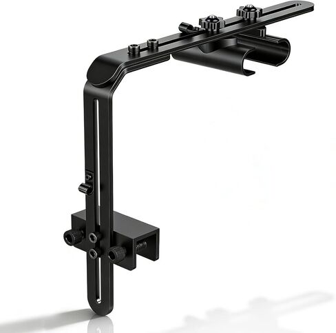 hygger Universal Aquarium Light Riser، ألومنيوم قابل للتعديل الارتفاع / من الأمام إلى الخلف لخزان الأسماك حامل ضوء حامل حامل مصباح حوض السمك يناسب 957 978 999 918 075 016 in Kuwait