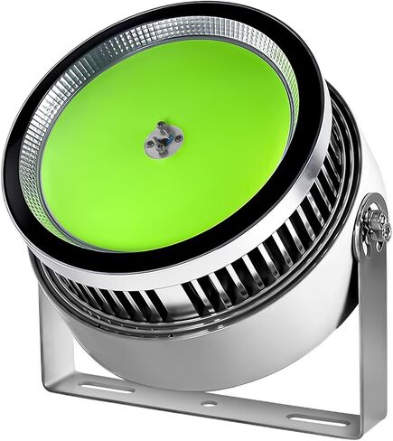 500W-1000W LED Green Spotlight Dock Lights, Green Fishing Light for Night Fishing Fish Collector Aluminum Alloy IP67 Waterproof Sea Outdoor in Kuwait