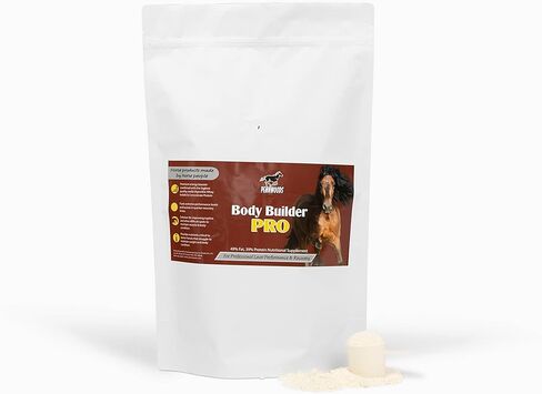 مكمل زيادة وزن الحصان – Pennwoods Body Builder Pro | نسبة عالية من الدهون وبروتين مصل اللبن للبروتين العلوي والعضلات والصلابة | 8 رطل in Kuwait