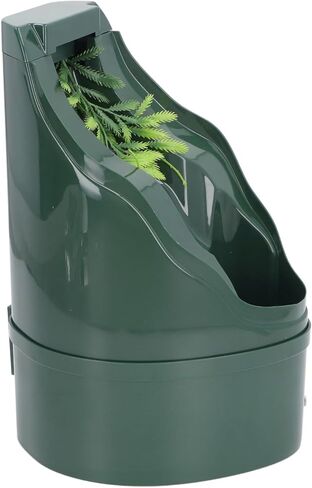 CHICIRIS Reptile Drinking Fountain, Water Dripper for Lizard Snake Spider with Pump, Artificial Plant Foliage for Reptile in Kuwait