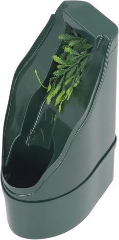 CHICIRIS Reptile Drinking Fountain, Water Dripper for Lizard Snake Spider with Pump, Artificial Plant Foliage for Reptile in Kuwait