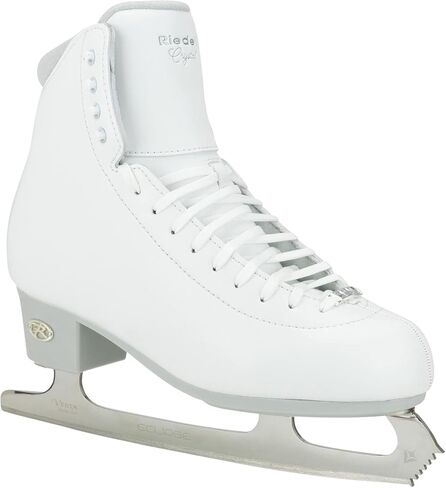 Riedell Skates - زلاجات ثلجية كريستالية للبالغين - زلاجات ثلجية ذات شكل تنافسي مع شفرة فيستا من الفولاذ المقاوم للصدأ in Kuwait