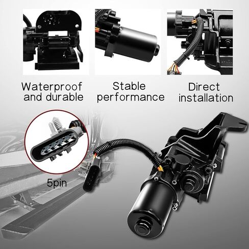 Power Running Board Motor with Bracket Assemly Front Right Passenger Side Fit for Chevrolet Suburban 1500 Avalanche fit for Cadillac Escalade ESV EXT for GMC OE 22778161, (Long Wheelbase LWB) in Saudi Arabia