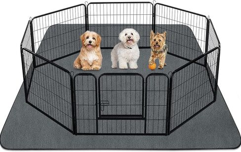 INVENHO Washable Pee Pads for Dogs 72"x72" Reusable Dog Pads Extra Large Upgrade Non-Slip Dog Pee Pads Heavy Absorbency Puppy Pee Pads Quick Dry Whelping Pads/Waterproof Puppy Training Pad in Saudi Arabia