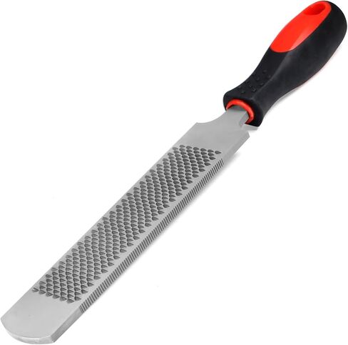 13 Inches Hoof Rasp,Farrier Rasp,Farrier Tools,Professional Carbon Steel Farrier File Tool with Rubber Handle,Heavy Duty Trimming Tool for Horses,Cattle,Goats,and Donkeys in Kuwait