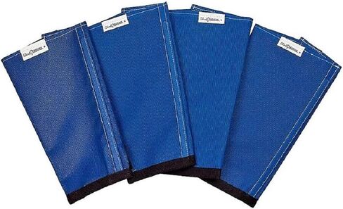 SHOOFLY Horse Leggins, Patented Loose Fitting Boots, Reduce Stomping, Stress & Fatigue, Breathable Plastic Mesh (Blue/Small) in Kuwait