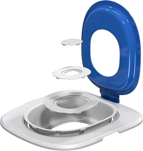 Cat Toilet Trainer Kit | Cat Potty Training Kit | Toilet Training for Cats & Cat Box（Blue） in Kuwait
