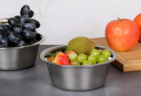 Stainless Steel Cat & Dog Bowls, 16 oz Each, Small Pet Feeding Dishes for Food & Water, Lightweight & Durable, 4 Pack in Kuwait
