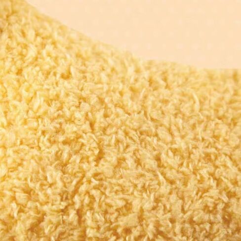 Yellow Pet Calming Pillow Indoor U Shape Soft Fluffy Relief Sleeping Bed Pillow for Dogs Cats in Kuwait