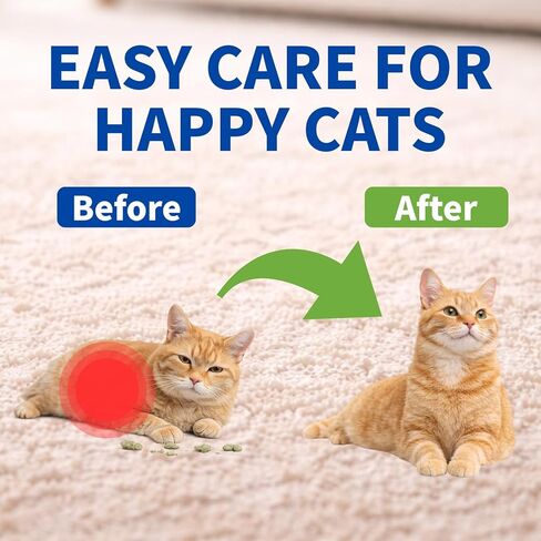 Dewormer for Cats 6 Weeks and Older, 22.2% (222 mg/g) Tablets, Fenbendazole, Cat-Specific Formula, Easy at-Home Use in Kuwait