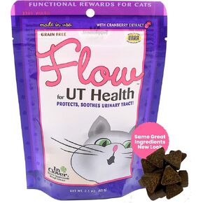 مضغ ناعم في Clover Flow لدعم يومي لصحة UT في القطط، تم تركيبه علميًا بمكونات طبيعية من أجل مسالك بولية صحية. 2.1 أوقية. (60 جم) in Kuwait