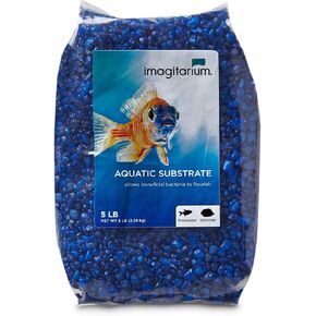 imagitarium by Petco Aquarium Gravel Substrate Dark Blue 20 lbs. in Saudi Arabia