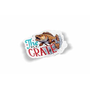 The Fly Crate Waterproof Laminated Sticker in Kuwait