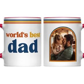 كوب مخصص لأفضل أب في العالم، هدية عيد الأب في صورة مخصصة قديمة في السبعينيات، كوب قهوة عتيق للأب، أكواب مخصصة للأب للرجال، هدايا شخصية للأب والجد in Kuwait