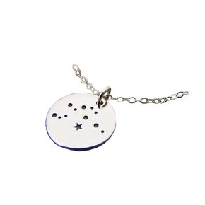Aquarius Zodiac Constellation Necklace - Sterling Silver - Astrology Necklace - Gift for Her in Saudi Arabia