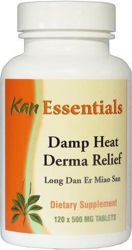 Kan Herbs - Damp Heat Derma Relief 120 tabs in Kuwait
