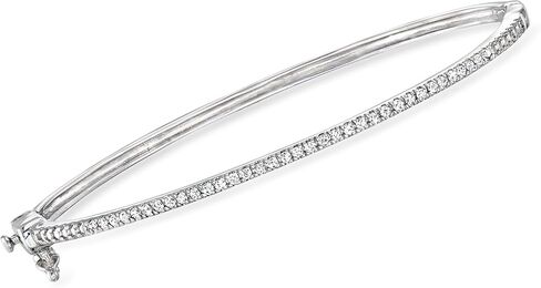 مجموعة نقية من قبل Ross-Simons 0.25 CT. T.W. سوار سوار الماس في الفضة الاسترليني in Saudi Arabia