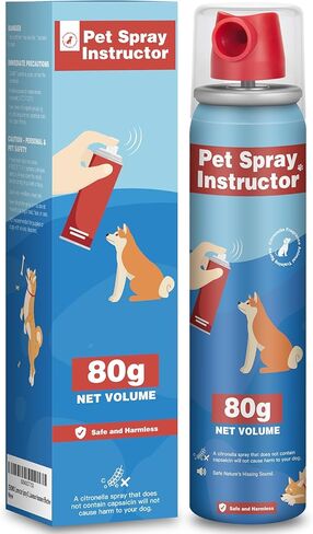 Corrector Spray Dog Trainer - 80ml Professional Dog Corrector Spray for Stops Barking, Jumping, Aggression & Unwanted Behaviors, Safe, Humane & Effective in Kuwait