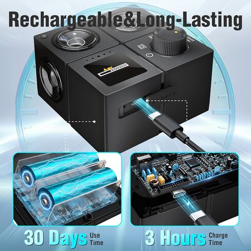 Anti Barking Device for Dogs, Ultrasonic Dog Bark Deterrent Devices with 4 Modes Up to 50ft (270°), Dog Barking Deterrent Devices, Bark Box, Barking Control Devices for Dog Training in Outdoor/Indoor in Kuwait