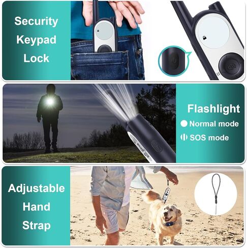 MIMOFPET Wireless Dog Fence System for 2 Dogs - Up to 3500ft Adjustable Electric Fence,Waterproof Training Collar Rechargeable,Pet Containment System for Large Medium Dogs in Kuwait