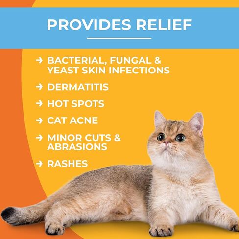 Paw Science 3% Chlorhexidine Wipes for Dogs and Cats - Cleansing Antiseptic, Antibacterial, Antifungal Wipes with Aloe for Skin Infections, Itchy Yeast Paws, Cat Acne in Kuwait