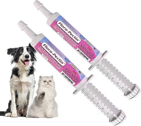Oral Paste for Dogs & Cats-Helps Reduce Occasional Loose Stool & Diarrhea, Balance Gut pH, Support Normal Digestion & Intestinal Flora-Fast Acting (15 CC - Tasty Chicken Flavor) in Kuwait