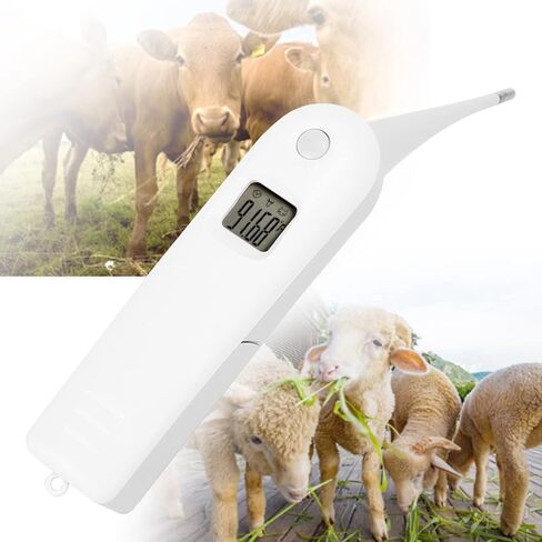Gavigain Animal Electronic Ehermometer Fast Digital Veterinary Thermometer for Dogs, Cats, Horse,Cattle, Pigs in Kuwait