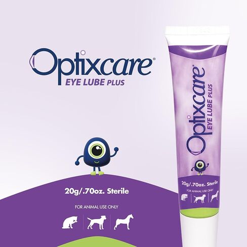 OptixCare Eye Lube Plus with Hyaluron - 20g for Dogs Cats Horses in Kuwait