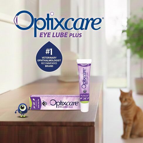 OptixCare Eye Lube Plus with Hyaluron - 20g for Dogs Cats Horses in Kuwait