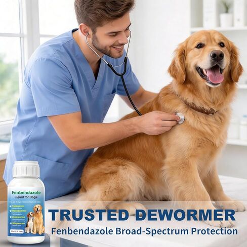 Dewormer for Dogs Fenbendazole for All Wormers, Roundworms , Hookworms , Whipworms and Tapeworms Broad Spectrum in Kuwait