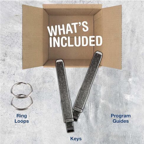 KeylessOption دخول بدون مفتاح عن بعد فوب غير مقطوع إدراج شفرة مفتاح قلاب فارغة لفورد 2013-2017 فيوجن 2015-2019 F-150 F-250 Explorer (حزمة من 2) in Saudi Arabia