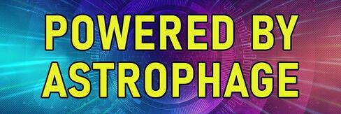 Powered by Astrophage Sticker 2x6 SciFi Fun Stickers in Kuwait