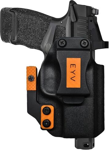 IWB Gun Holster للحمل المخفي - يناسب Kimber CDS9 | حافظات مسدس كيديكس المصنوعة يدويًا مع مجموعة مخالب مخصصة وخيارات الملحقات الملونة | حافظات EYV in Kuwait