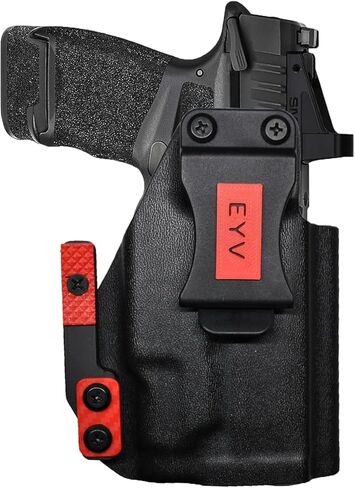 IWB Gun Holster for Concealed Carry - Fits for the Springfield Prodigy 3.5" TLR7 HLX | Handmade Kydex Pistol Holsters w/Custom Claw Kit & Colored Accessory Options | EYV Holsters in Kuwait