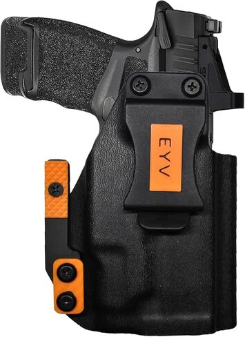 IWB Gun Holster for Concealed Carry - Fits for the Springfield Prodigy 3.5" TLR7 HLX | Handmade Kydex Pistol Holsters w/Custom Claw Kit & Colored Accessory Options | EYV Holsters in Kuwait