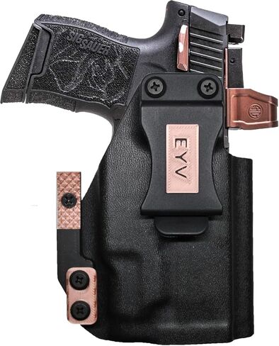 IWB Gun Holster for Concealed Carry - Fits the Kimber CDS9 with TLR7- Sub Light | (Rose Gold) Handmade Kydex Pistol Holsters w/Custom Claw Kit | EYV Holsters in Kuwait