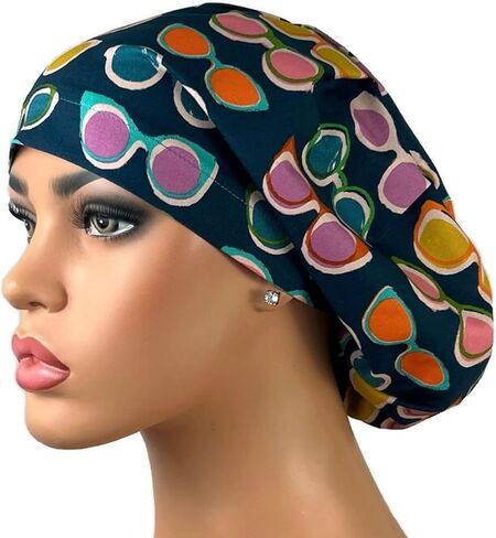 DK Scrub Hats, Surgical Cap, Nurse Scrub Hat, Healthcare Worker Hospital Hat, Vacay Mode Blue in Kuwait