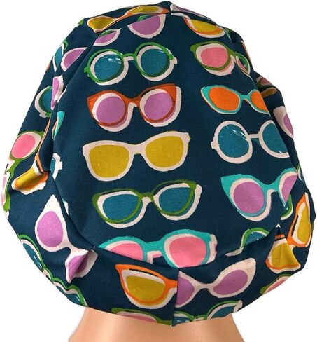 DK Scrub Hats, Surgical Cap, Nurse Scrub Hat, Healthcare Worker Hospital Hat, Vacay Mode Blue in Kuwait